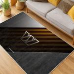 nfl washington commanders area rug non slip football carpet home decor gift idea for fans living room wscd109