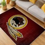 nfl washington commanders area rug non slip football carpet home decor gift idea for fans living room wscd141