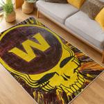nfl washington commanders area rug non slip football carpet home decor gift idea for fans living room wscd143