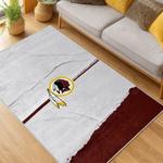 nfl washington commanders area rug non slip football carpet home decor gift idea for fans living room wscd190