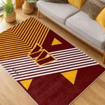 nfl washington commanders area rug non slip football carpet home decor gift idea for fans living room wscd202