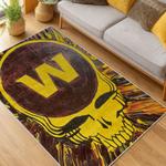nfl washington commanders area rug non slip football carpet home decor gift idea for fans living room wscd226