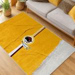 nfl washington commanders area rug non slip football carpet home decor gift idea for fans living room wscd241