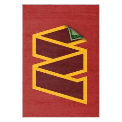 nfl washington commanders area rug non slip football carpet home decor gift idea for fans wscd116