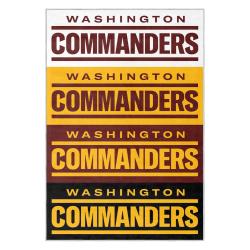 nfl washington commanders area rug non slip football carpet home decor gift idea for fans wscd132
