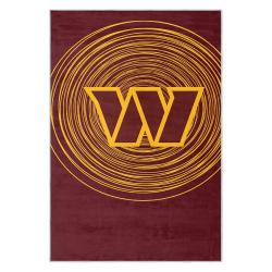 nfl washington commanders area rug non slip football carpet home decor gift idea for fans wscd136