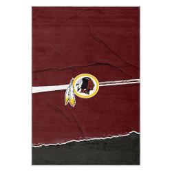 nfl washington commanders area rug non slip football carpet home decor gift idea for fans wscd139
