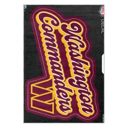 nfl washington commanders area rug non slip football carpet home decor gift idea for fans wscd156