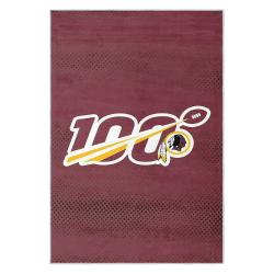 nfl washington commanders area rug non slip football carpet home decor gift idea for fans wscd162