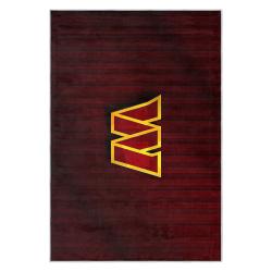 nfl washington commanders area rug non slip football carpet home decor gift idea for fans wscd165