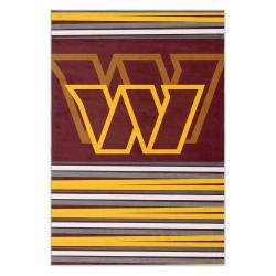 nfl washington commanders area rug non slip football carpet home decor gift idea for fans wscd176
