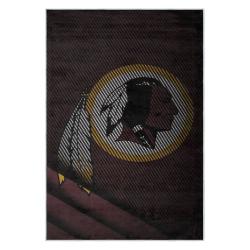 nfl washington commanders area rug non slip football carpet home decor gift idea for fans wscd180