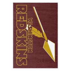 nfl washington commanders area rug non slip football carpet home decor gift idea for fans wscd184