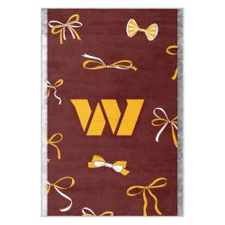nfl washington commanders area rug non slip football carpet home decor gift idea for fans wscd185