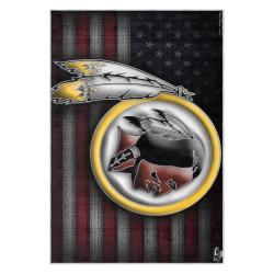 nfl washington commanders area rug non slip football carpet home decor gift idea for fans wscd189