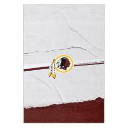 nfl washington commanders area rug non slip football carpet home decor gift idea for fans wscd190