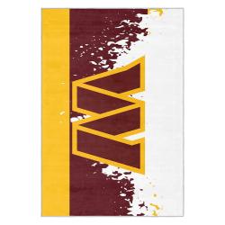 nfl washington commanders area rug non slip football carpet home decor gift idea for fans wscd191