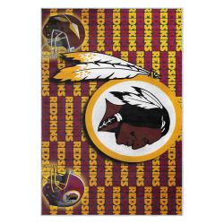 nfl washington commanders area rug non slip football carpet home decor gift idea for fans wscd196