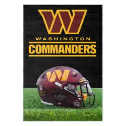 nfl washington commanders area rug non slip football carpet home decor gift idea for fans wscd199