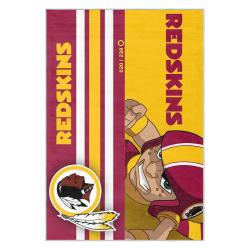 nfl washington commanders area rug non slip football carpet home decor gift idea for fans wscd212