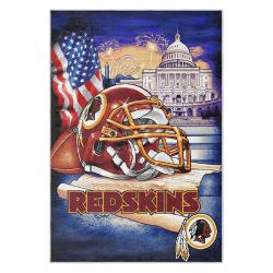 nfl washington commanders area rug non slip football carpet home decor gift idea for fans wscd216
