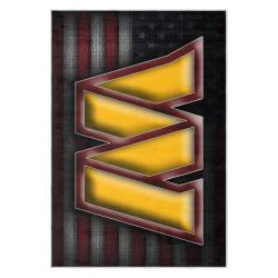 nfl washington commanders area rug non slip football carpet home decor gift idea for fans wscd221