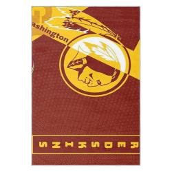 nfl washington commanders area rug non slip football carpet home decor gift idea for fans wscd222