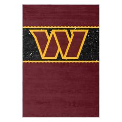 nfl washington commanders area rug non slip football carpet home decor gift idea for fans wscd223