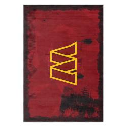 nfl washington commanders area rug non slip football carpet home decor gift idea for fans wscd232
