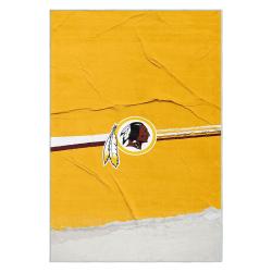 nfl washington commanders area rug non slip football carpet home decor gift idea for fans wscd241