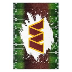 nfl washington commanders area rug non slip football carpet home decor gift idea for fans wscd242