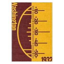 nfl washington commanders area rug non slip football carpet home decor gift idea for fans wscd249
