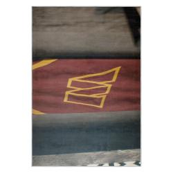 nfl washington commanders area rug non slip football carpet home decor gift idea for fans wscd250