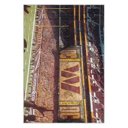 nfl washington commanders area rug non slip football carpet home decor gift idea for fans wscd253