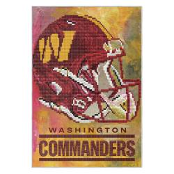 nfl washington commanders area rug non slip football carpet home decor gift idea for fans wscd79