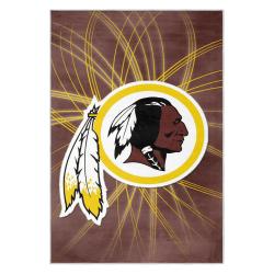 nfl washington commanders area rug non slip football carpet home decor gift idea for fans wscd83