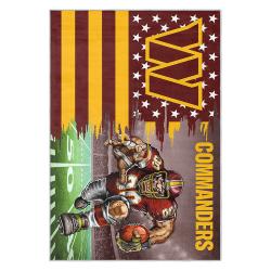nfl washington commanders area rug non slip football carpet home decor gift idea for fans wscd89