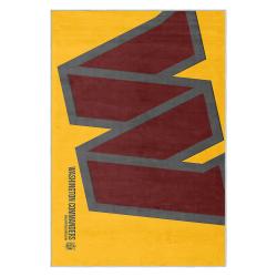 nfl washington commanders area rug non slip football carpet home decor gift idea for fans wscd90