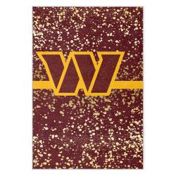 nfl washington commanders area rug non slip football carpet home decor gift idea for fans wscd98