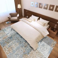 seamless texture ethnic pattern fabric multicolor carpet area rug home decor gift idea bedroom