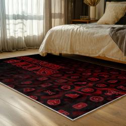stranger things movie carpet area rug home decor bedroom gift for fans gift for son st101