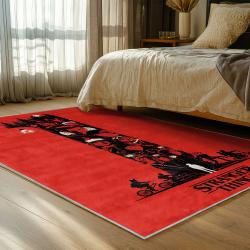 stranger things movie carpet area rug home decor bedroom gift for fans gift for son st103
