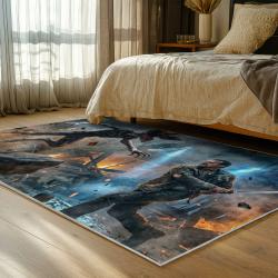 stranger things movie carpet area rug home decor bedroom gift for fans gift for son st106