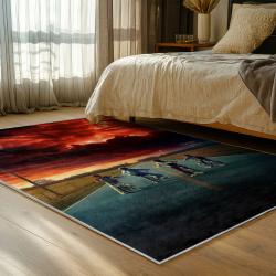 stranger things movie carpet area rug home decor bedroom gift for fans gift for son st11