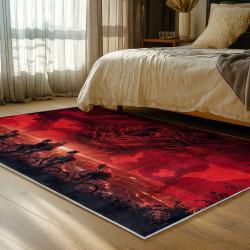 stranger things movie carpet area rug home decor bedroom gift for fans gift for son st112