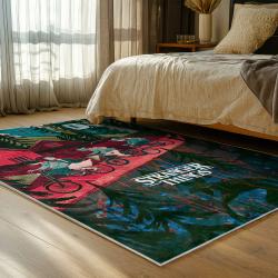 stranger things movie carpet area rug home decor bedroom gift for fans gift for son st118