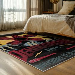 stranger things movie carpet area rug home decor bedroom gift for fans gift for son st128