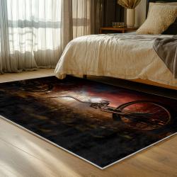 stranger things movie carpet area rug home decor bedroom gift for fans gift for son st136