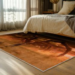 stranger things movie carpet area rug home decor bedroom gift for fans gift for son st139
