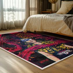stranger things movie carpet area rug home decor bedroom gift for fans gift for son st14